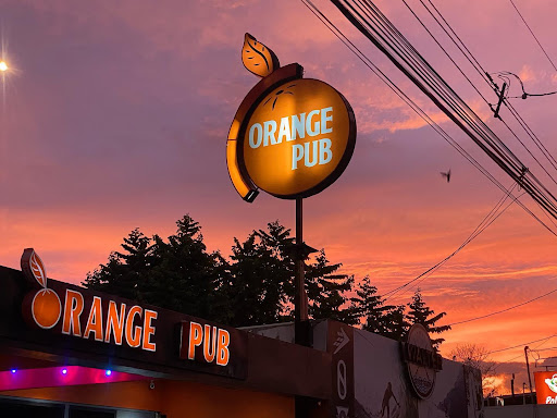 Orange Pub in Jaco, Costa Rica