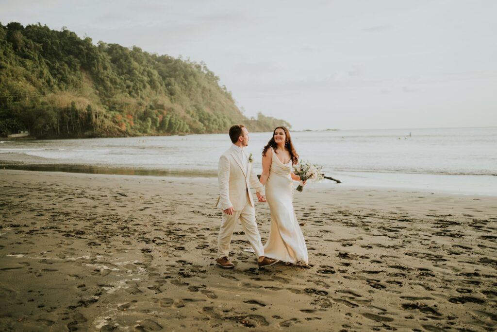 What could be better than strolling the beach with your beloved?